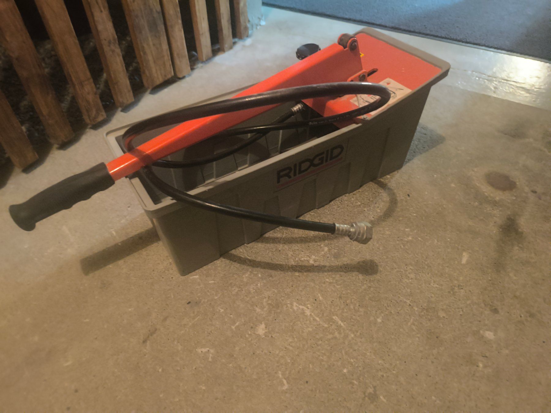 Pompe & Parti di ricambio: Ridgid Prüfpumpe Model 1450 – Usato da Wettingen venduto da Milo_5430