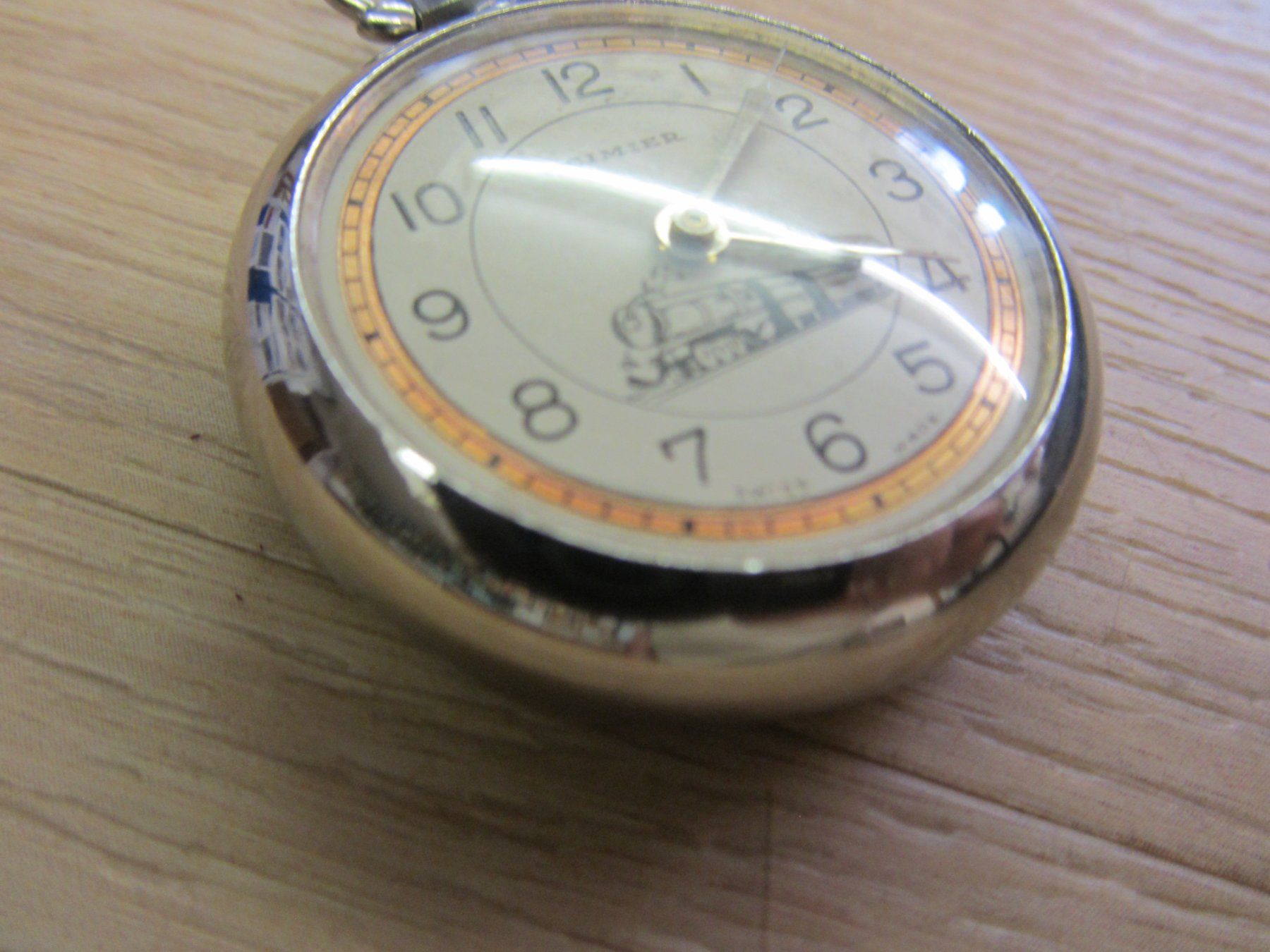 Cimier Orologi: CIMIER Taschenuhr ,,Eisenbahn,, mit Box – Usato da Hölstein venduto da nialawatch 1