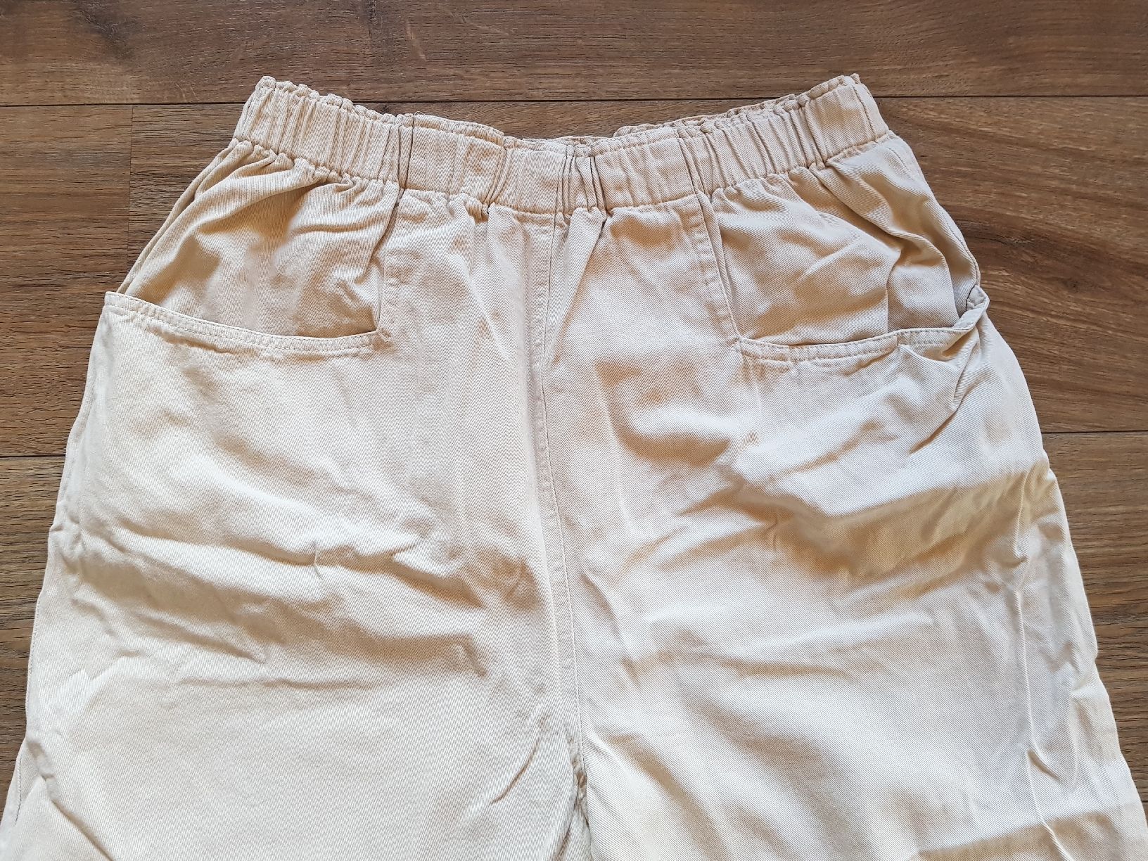 Pantaloni: 100% Coton - Bermuda Beige - 40 – Nuovo (secondo la descrizione) da Haute-Nendaz venduto da Violette123 1