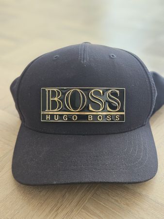 BOSS Hugo Boss Cap Schwarz Gold Flexfit