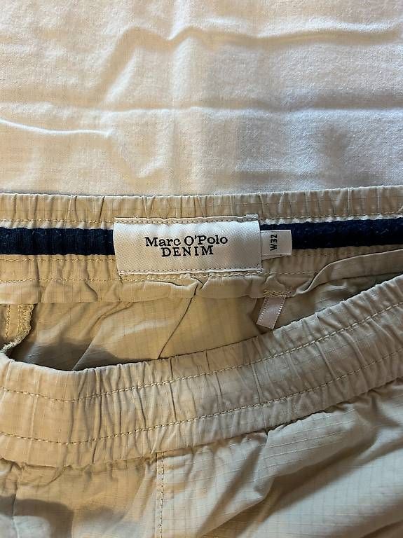 Marc O'Polo Pantaloni: Marc O'Polo Baige kurze Hose – Nuovo (secondo la descrizione) da oberdiessbach venduto da nicoornella08 2