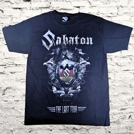 ⚔️ Sabaton T-Shirt „The Last Tour“ 2017, Grösse: M 🤘🔥