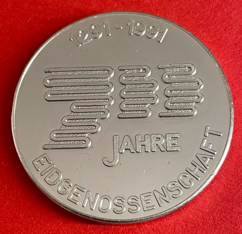 Medaille 700 Jahre Eidgenossenschaft | Kaufen Auf Ricardo