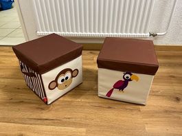 Spielzeugboxen faltbar - wie neu