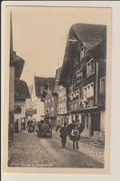 AK Strasse in Andermatt belebt - 15.08.1922