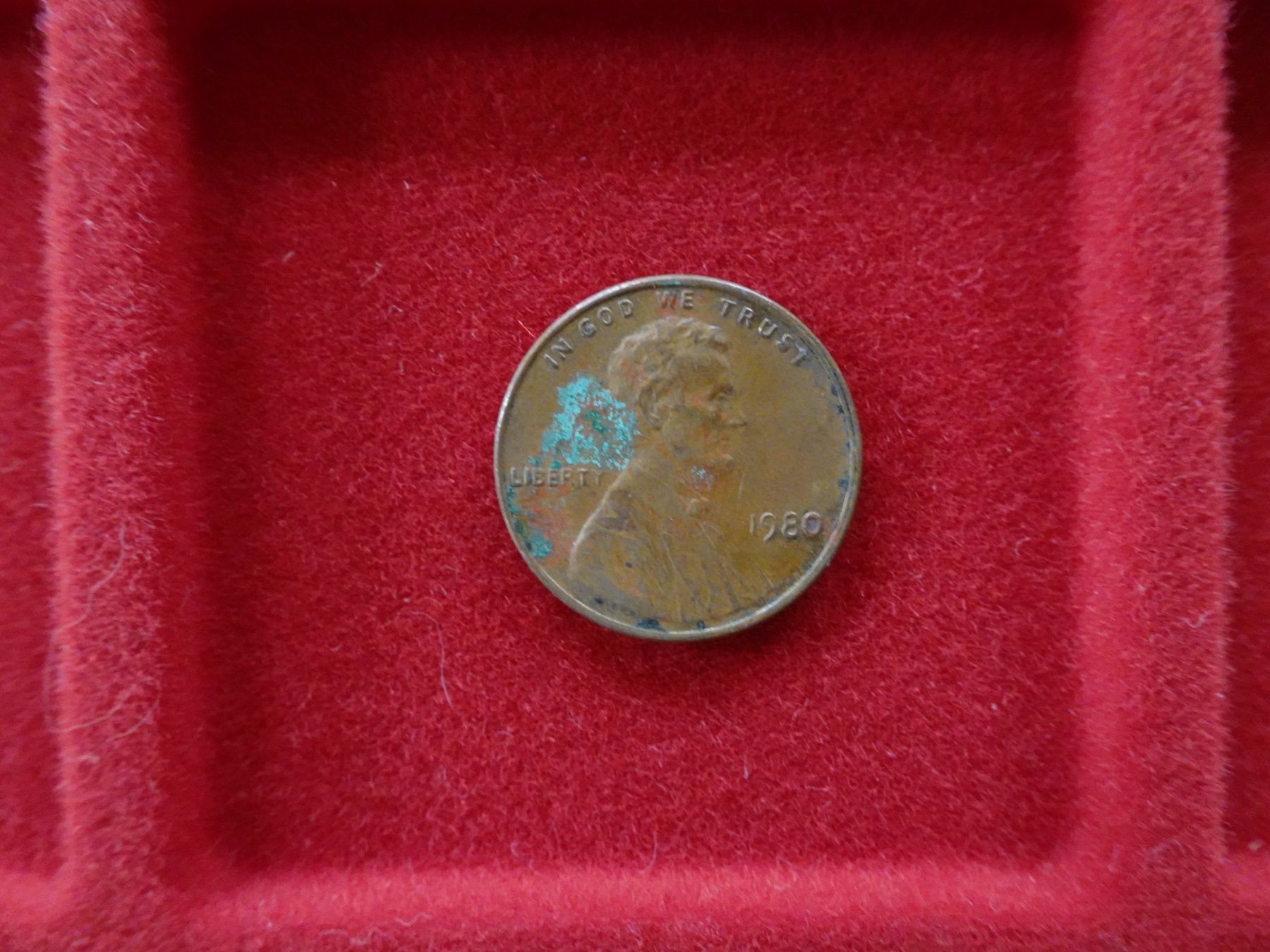 Tutti le monete: 1 Cent - USA - Jahr 1980 - M441 – Usato da Küssnacht am Rigi venduto da Kleinpreis-Shop