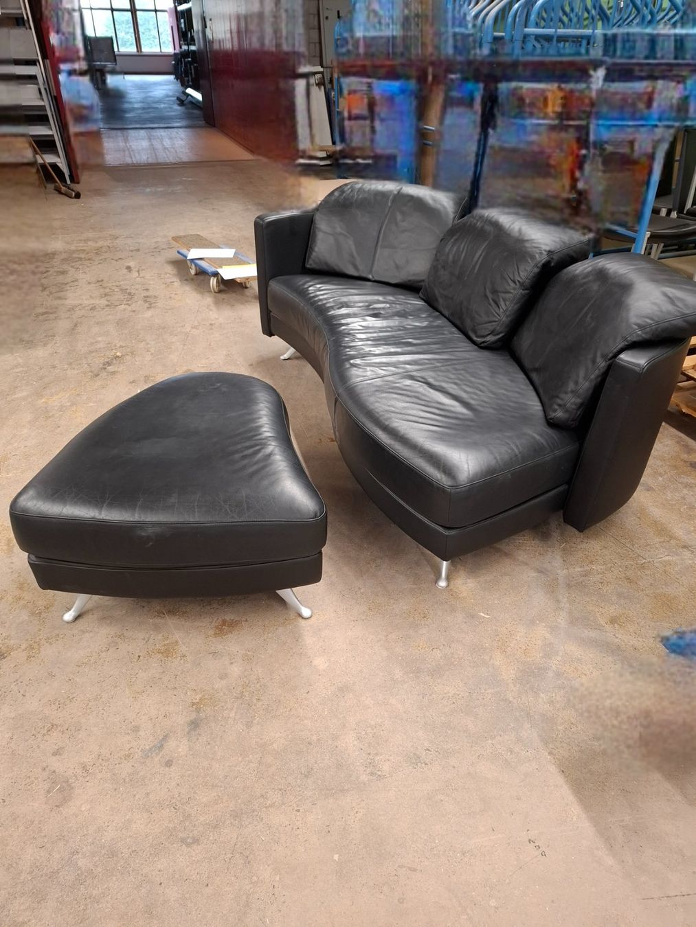 Rolf Benz Sofas: Sofa Rolf Benz mit Hocker – Gebraucht aus Unterentfelden von 4Bartlis 2