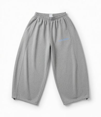 GRAUE IETS FRANS BAGGY JOGGINGHOSE