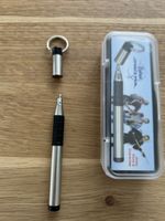 Fisher Space Lens, mini stylo acier caoutchouc