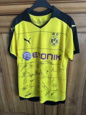 BVB Trikot original unterschrieben Saison 2015/2016