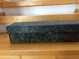 alte Karton Schachtel 44cm lang
