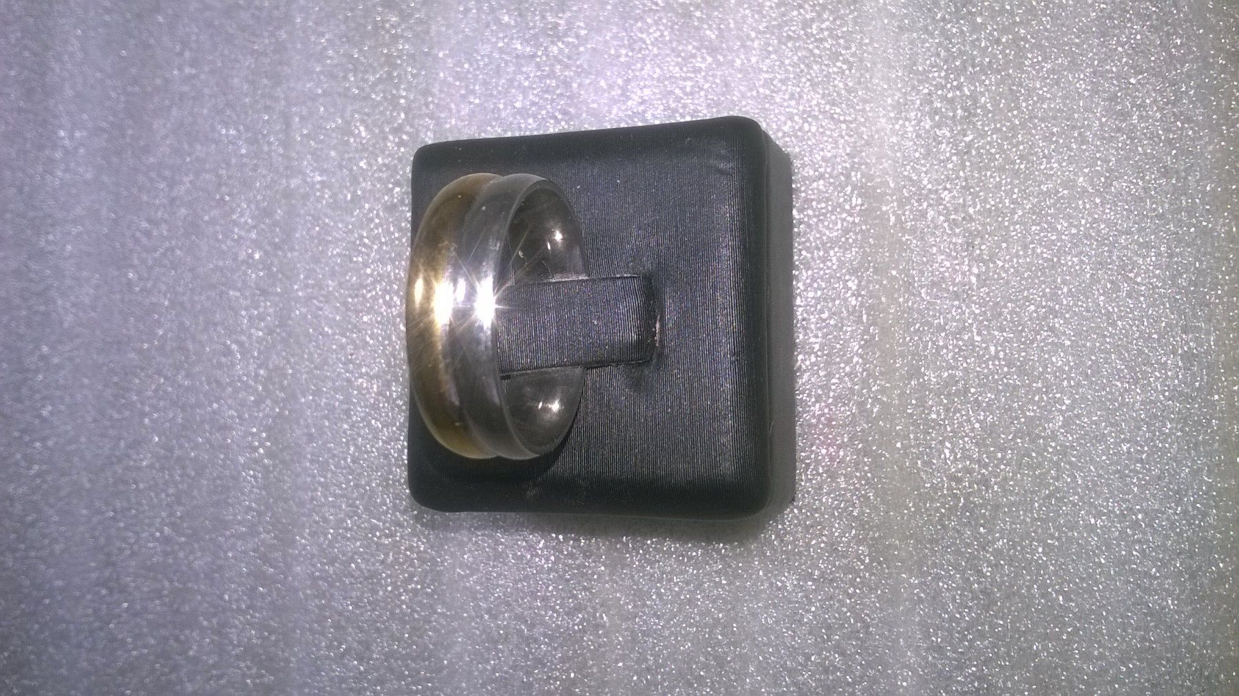Anelli: RING EDELSTHAL,,VERSILBER UND VERGOLDET,,,GLANZIG – Nuovo (secondo la descrizione) da Basel venduto da bijoutrie_4 2