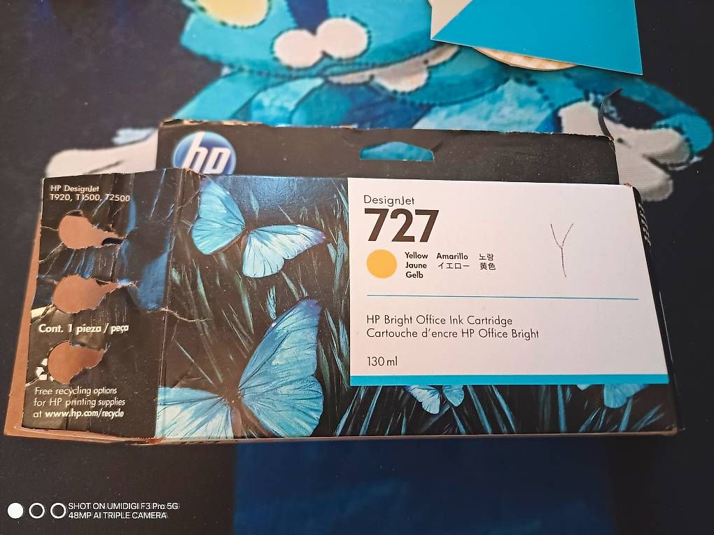 Cartucce per stampanti & toner: HP727 Patrone, Gelb – Usato da Cham venduto da THE_AUDIOFORUM-CH