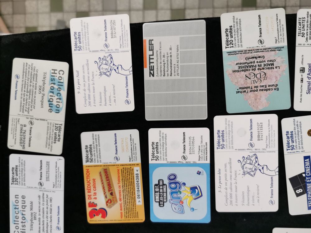 Cartes de téléphone: Lot de 42 cartes téléphoniques principalement FRANCE – D'occasion à Genève par Leboucheoreilles 9