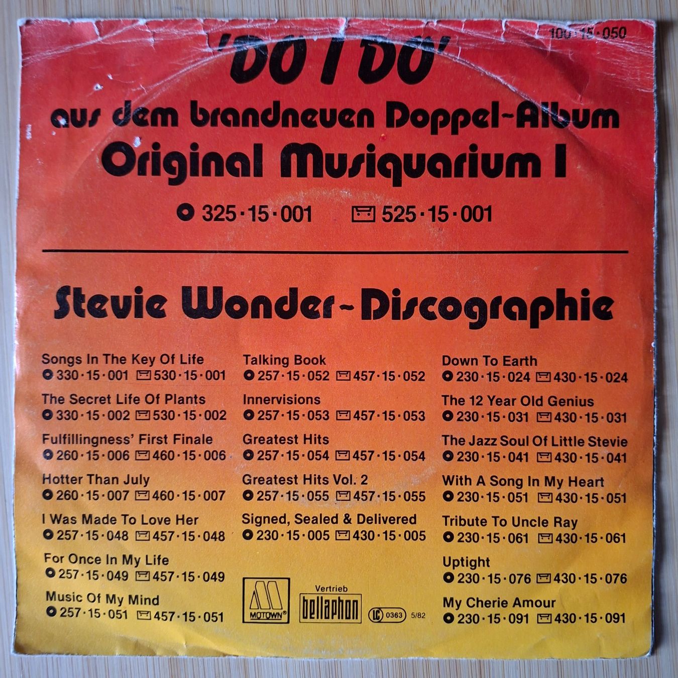 Dischi in vinile: Single 7'' Vinyl Stevie Wonder – Usato da Burg AG venduto da ..machine_rec.. 1