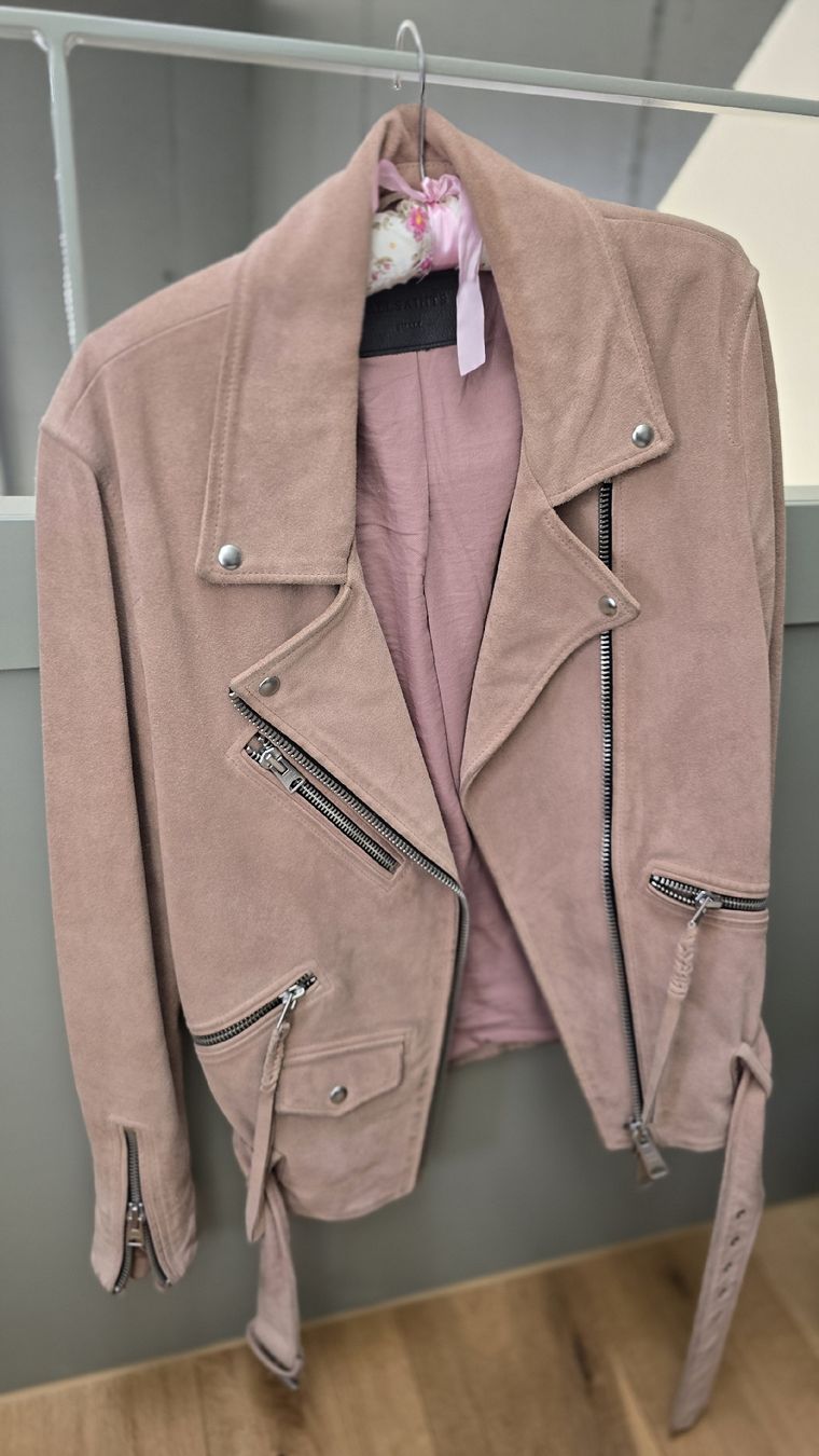 Allsaints Giacche: ALLSAINTS // Oversized LEDERJACKE in Rosa – Usato da Zürich venduto da YFG_ZH 2