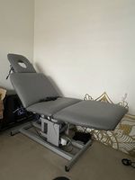 Massage-/ Behandlungsliege, grau, ideal f. Praxis