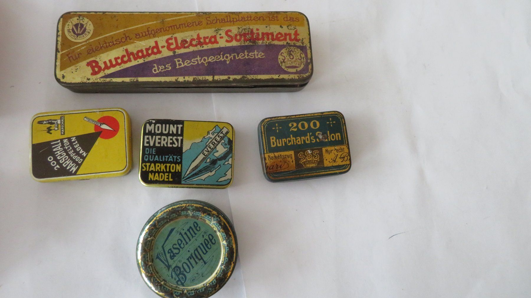 Altri accessori: Grammophonnadeln Konvolut 5 Sorten – Usato da Wetzikon ZH venduto da morda1954 1