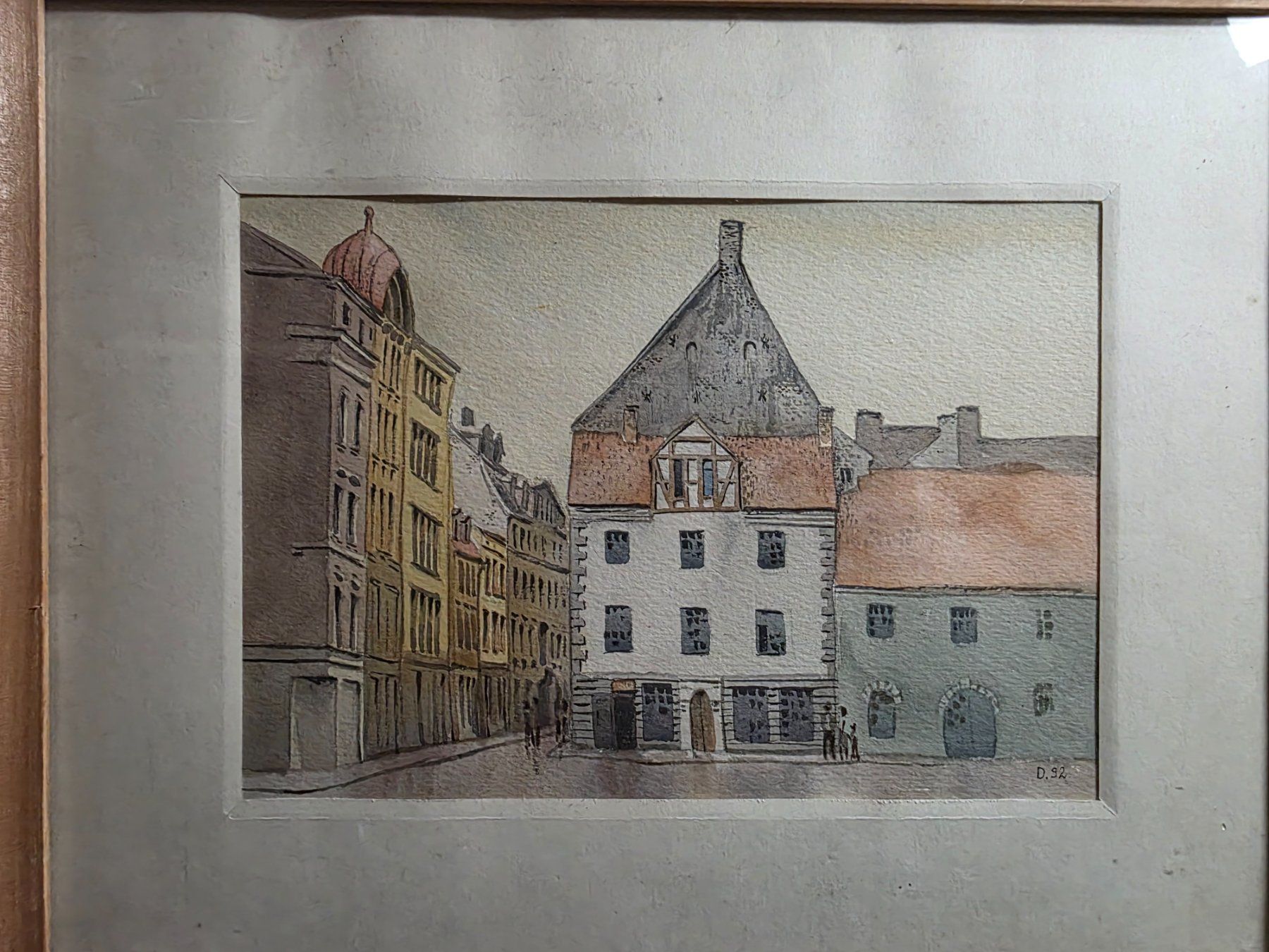 Gemälde: Bild Gemälde Aquarell Davids 1992 – Gebraucht aus Walterswil BE von Lonitti 3