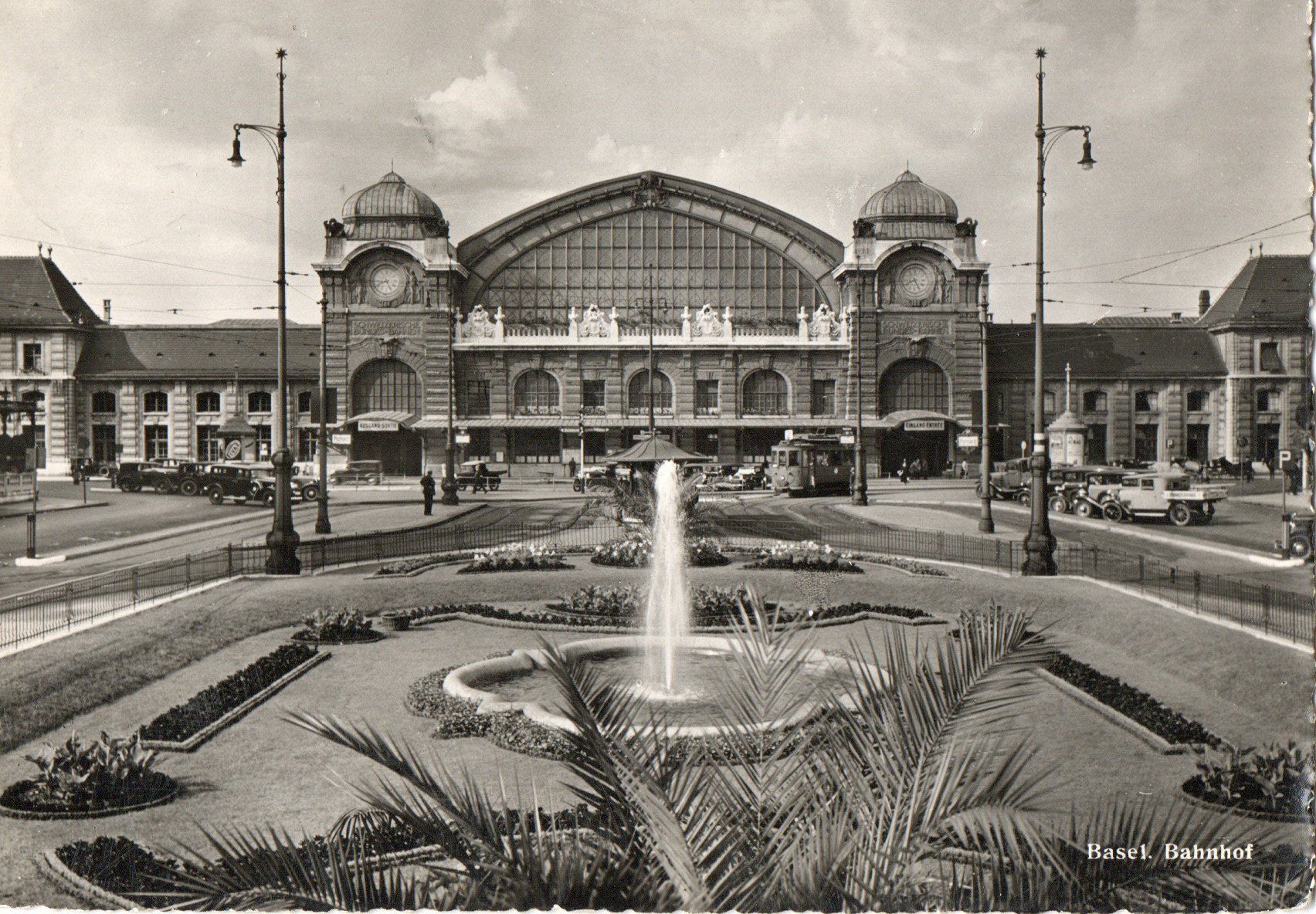 Cartoline postali: Basel - Bahnhof – Usato da Melano venduto da pisonsdro