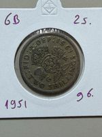GB - 2 shilling - 1951 - Georges 6 