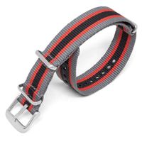 20mmNATO br.montre|Armbanduhr|Stahl pol.