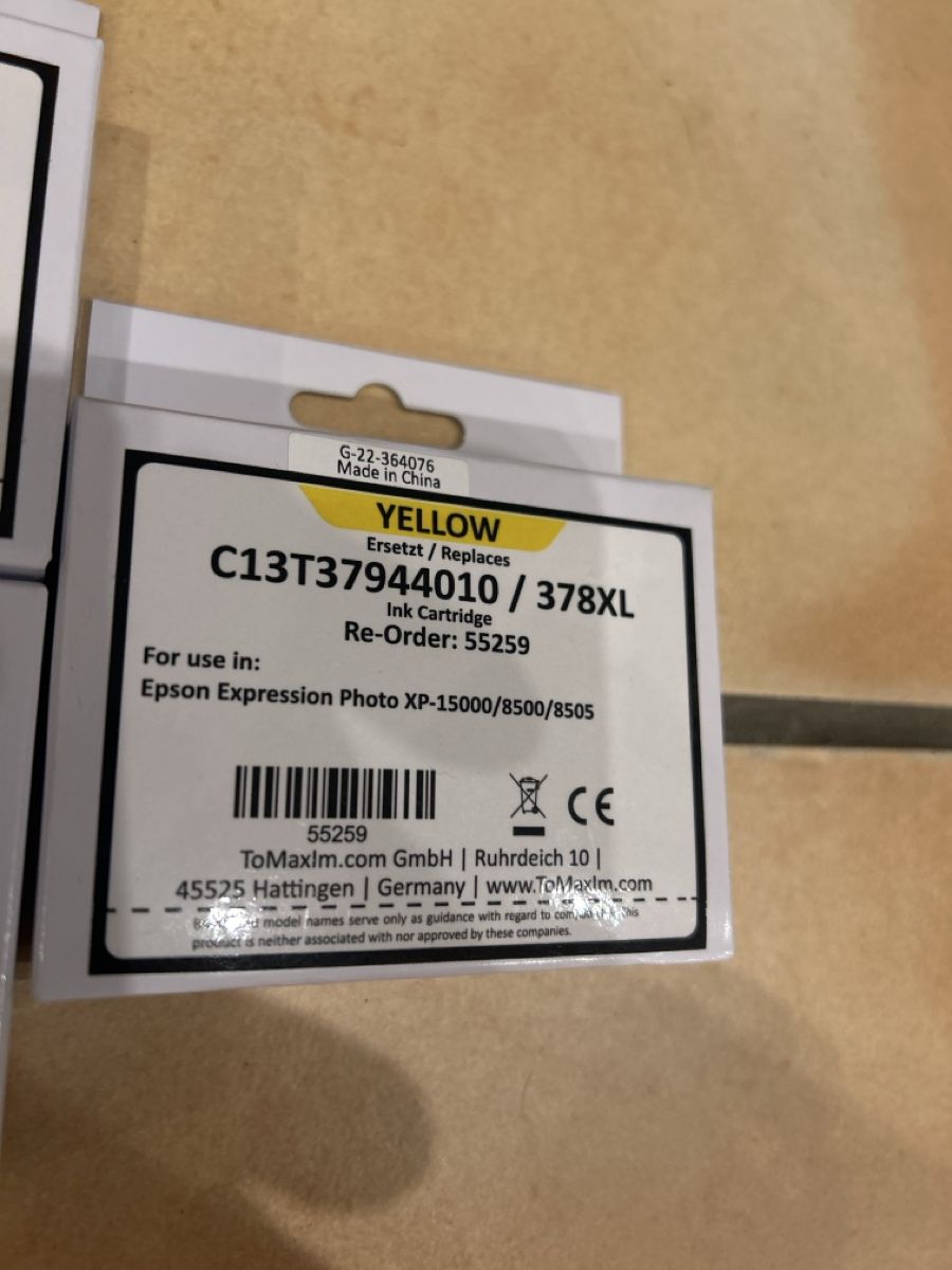 Epson Druckerpatronen & Toner: 10 Druckerpatronen – Neu und originalverpackt aus Urswil von Teigaffen 1
