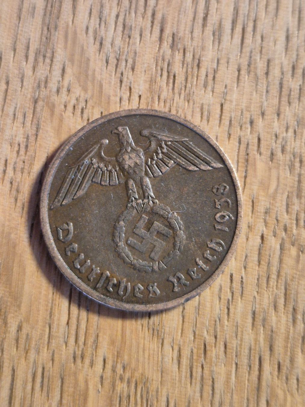Tutti le monete: Drittes Reich - 2 Reichspfennig 1938 A – Usato da Mels venduto da Goldenfalcon