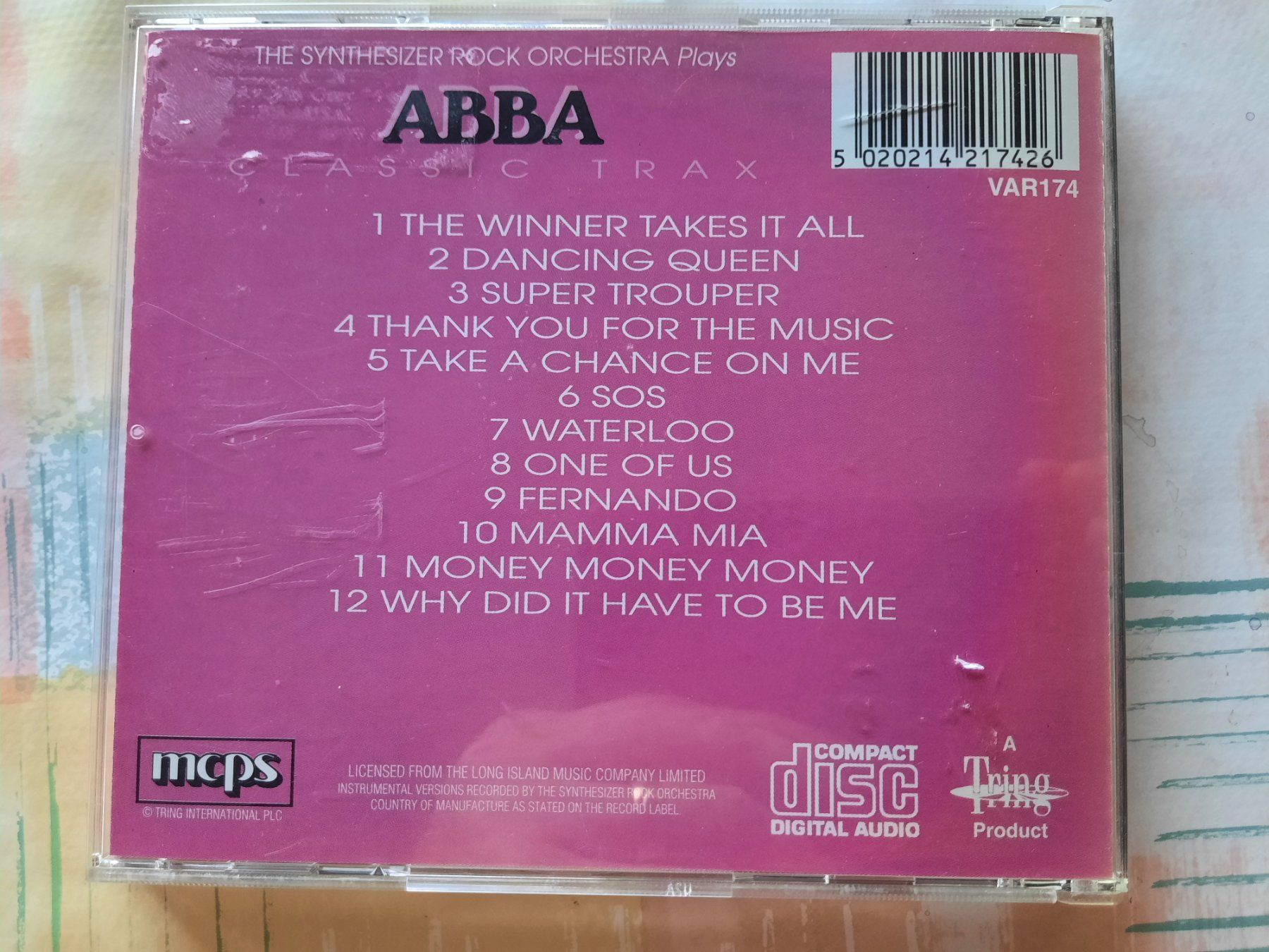 CD: CD The Synthetiser rock orchestra plays ABBA – Usato da Pully venduto da bro_n52j 1