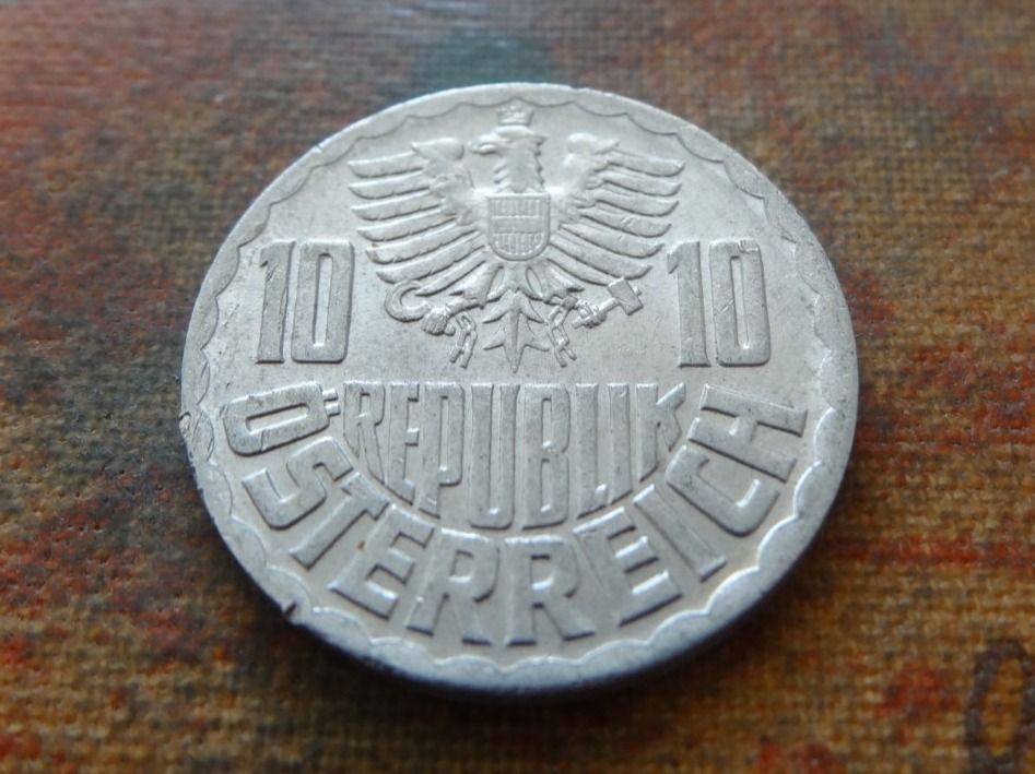 Tutti le monete: AUTRICHE  10  Groschen  1971 – Usato da Romanel-sur-Lausanne venduto da Swift13 1
