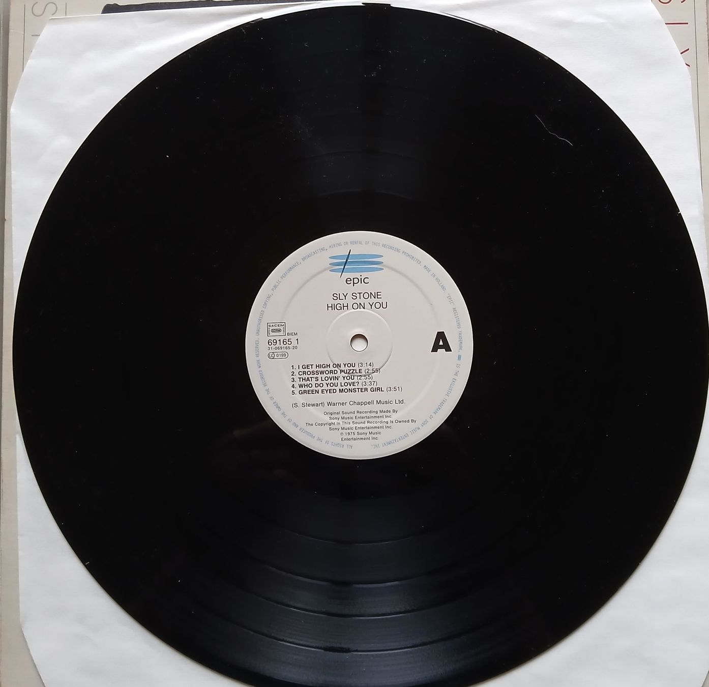 Dischi in vinile: Sly Stone - high on you – Nuovo (secondo la descrizione) da Lausanne venduto da Soulbrother 2