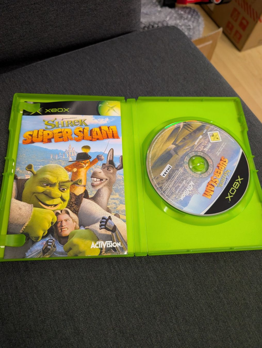 Giochi: Shrek super slam microsoft Xbox – Usato da Giubiasco venduto da Ticinerd 2