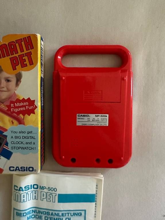 Uhren: Rare Vintage Casio Math Pet MP-500 Complete in Original Box – Gebraucht aus Boudry von len_2lpk 3