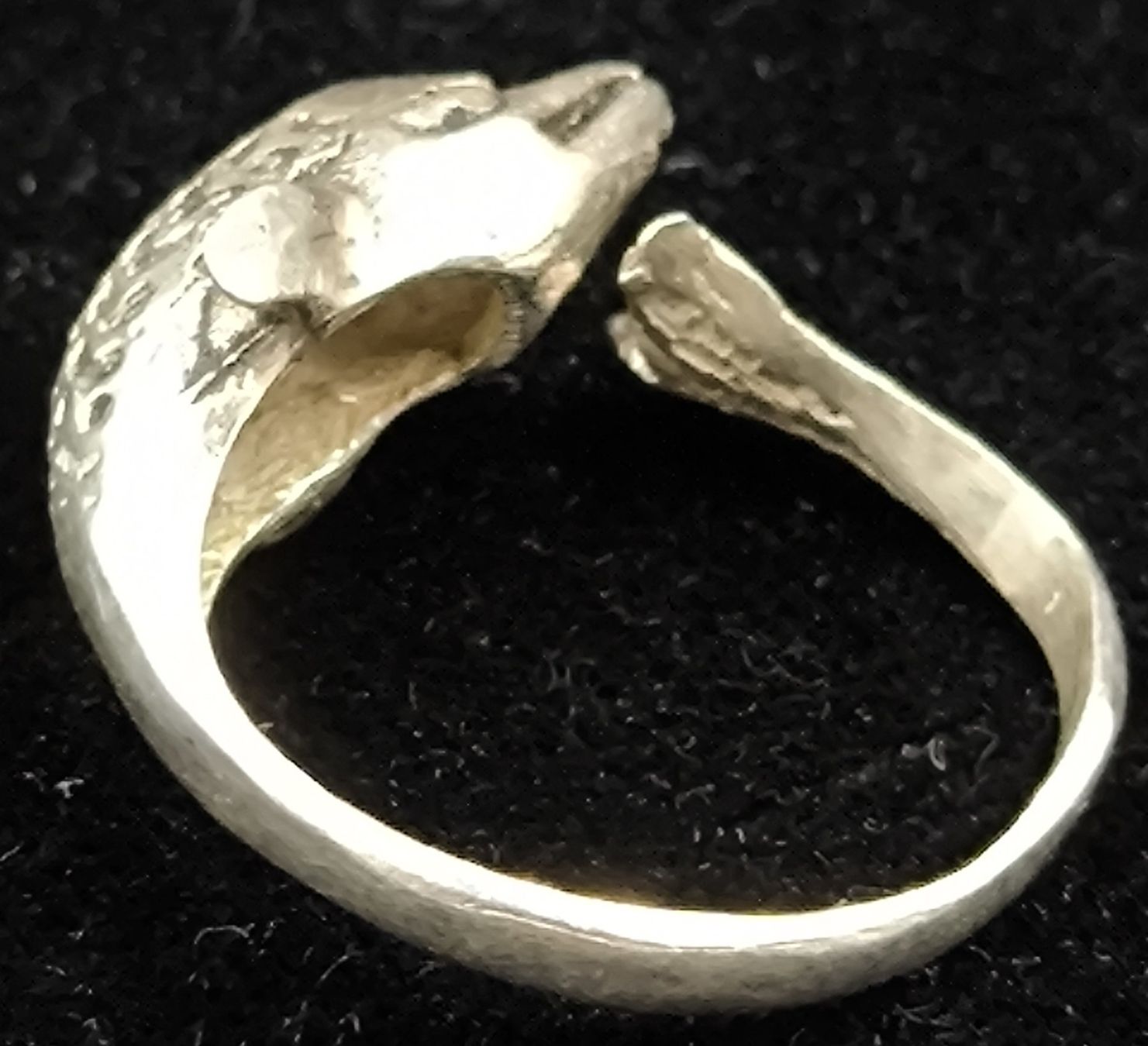 Anelli: Ring 800er Silber mit Delfin Motiv – Usato da Rorschacherberg venduto da snOOpydOg11 6