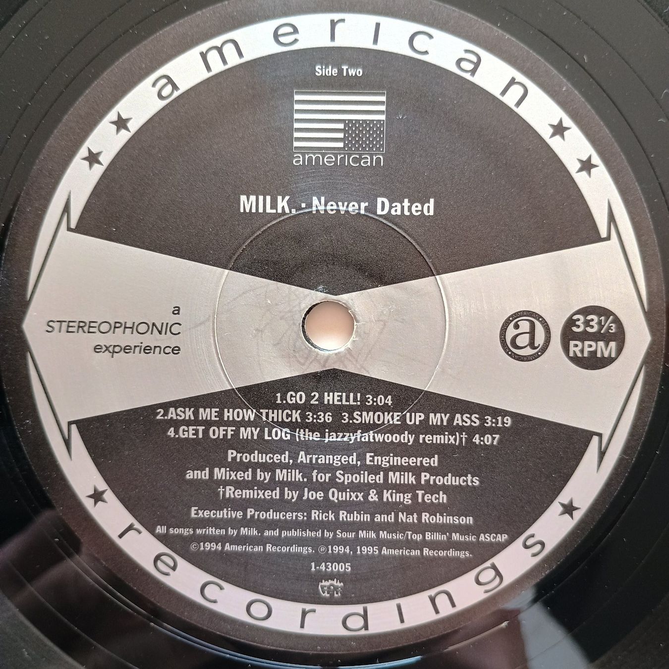 Dischi in vinile: Milk ‎– Never Dated 12" US-1995 VG++/VG(+) – Usato da münchenstein venduto da karl_heinz_krasser 3