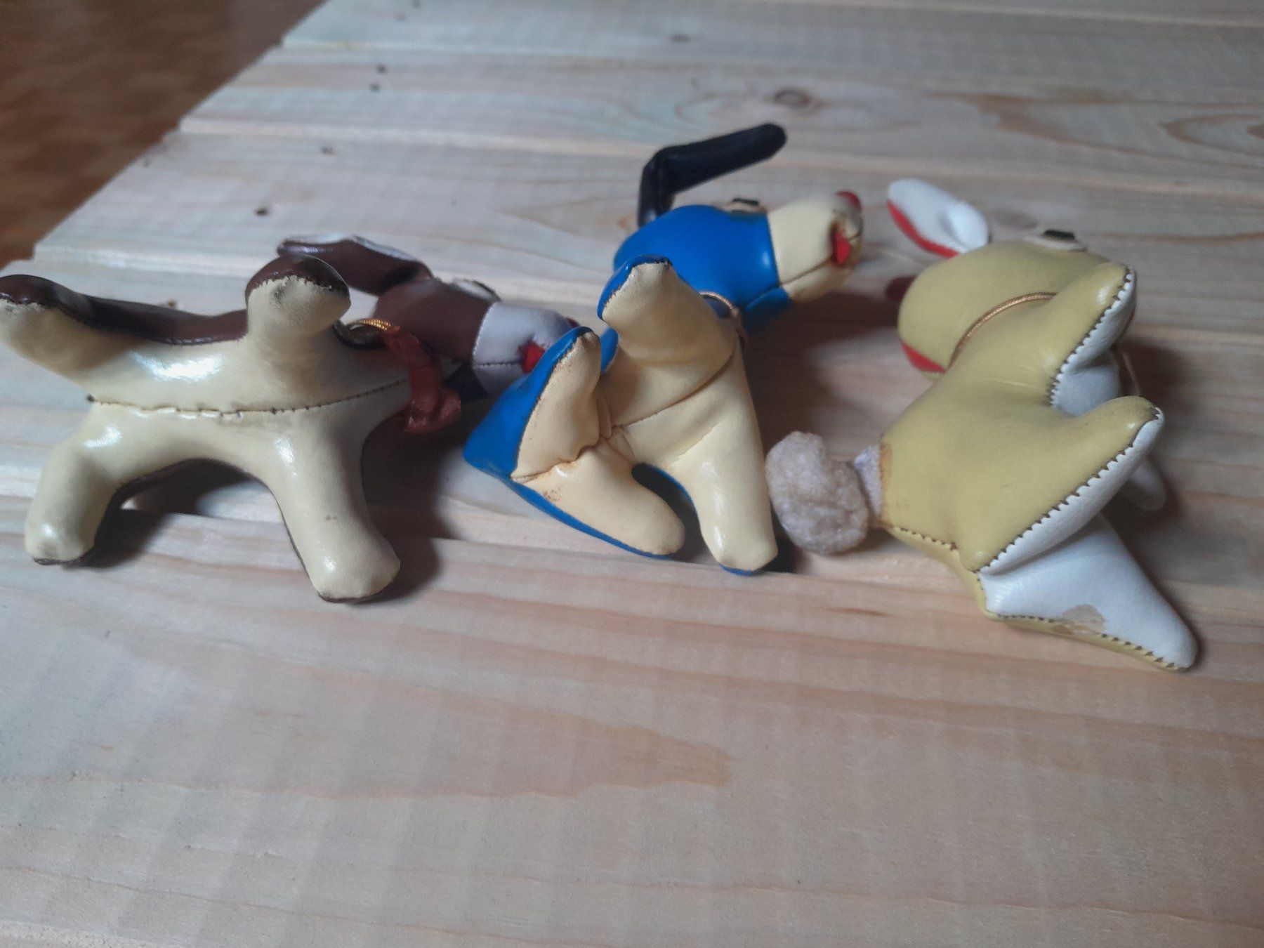 Tissus: Leder Stofftiere alt 3 Stk. – D'occasion à Rüti ZH par Alemanni 6