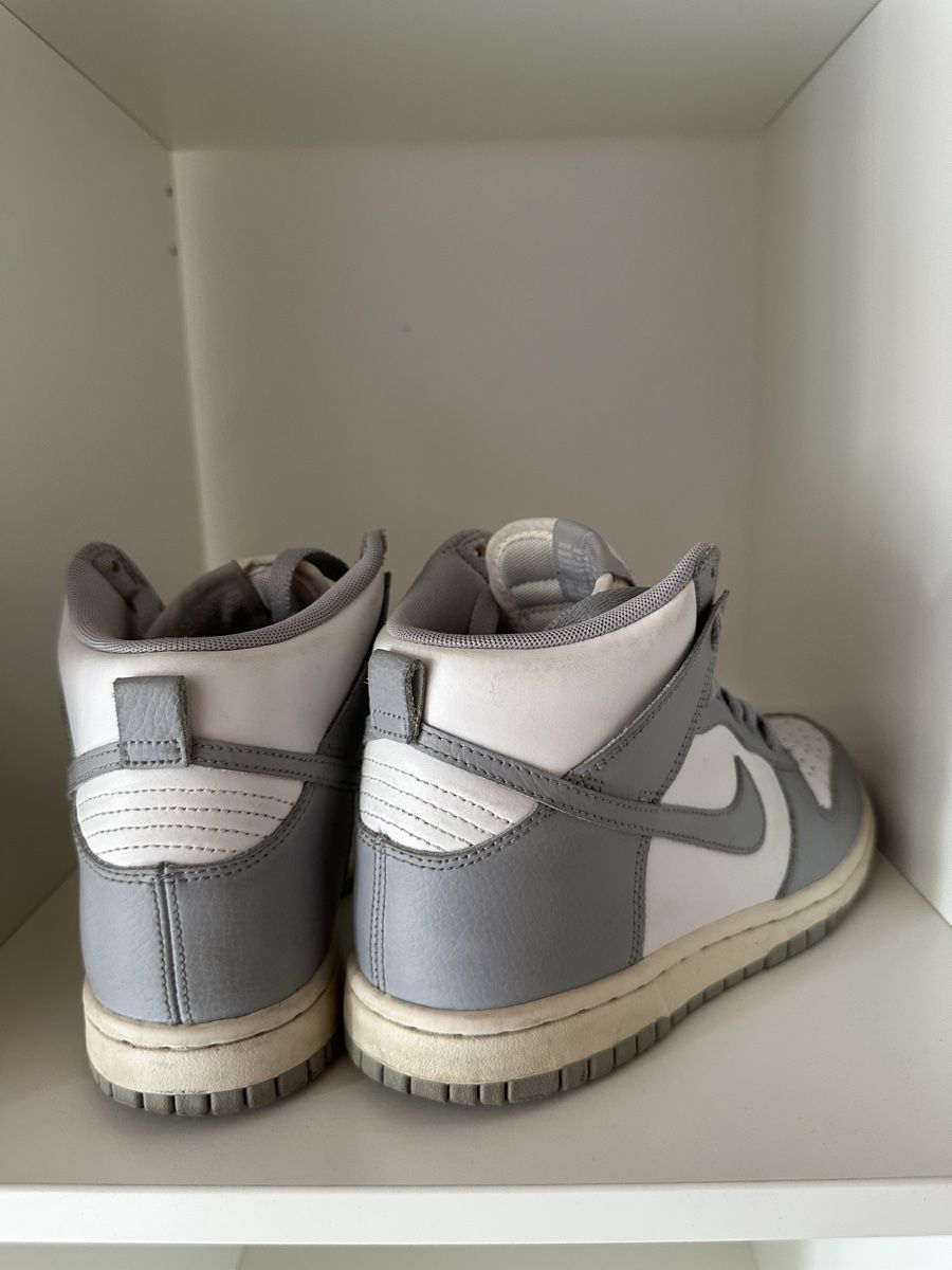 Nike Herrenschuhe: Nike Dunk High grey and white – Gebraucht aus Laufen von SahraB 3