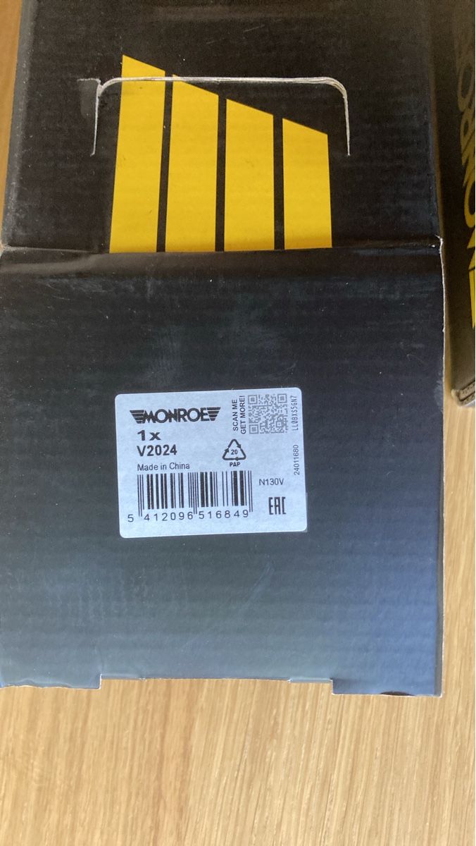 Tutti pezzi di ricambio auto: 2x Monroe Stossdämpfer V2024 neu – Nuovo e nell'imballaggio originale da FRIBOURG venduto da Boris004 1