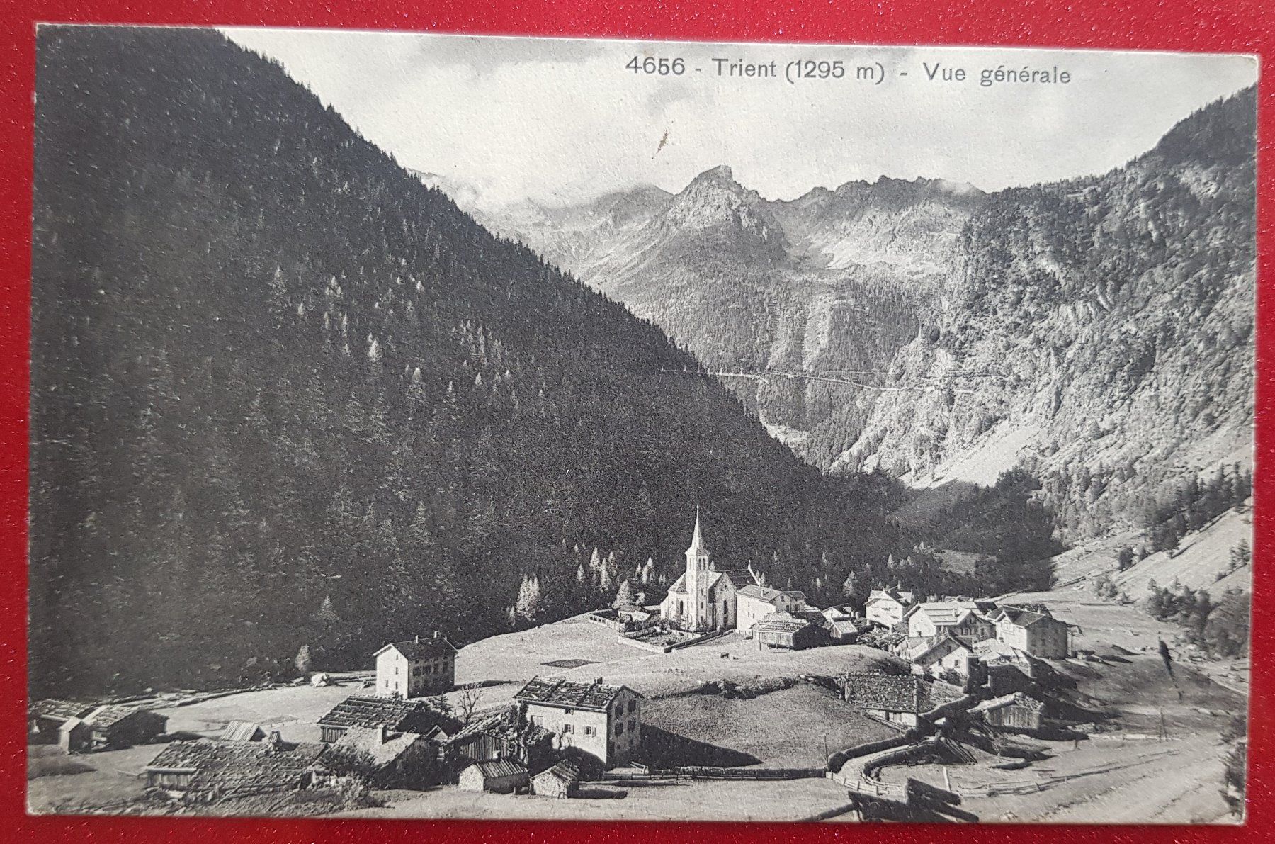 Ansichtskarten: RAR: Trient - Vue générale 1912 – Gebraucht aus Melchnau von Fishel