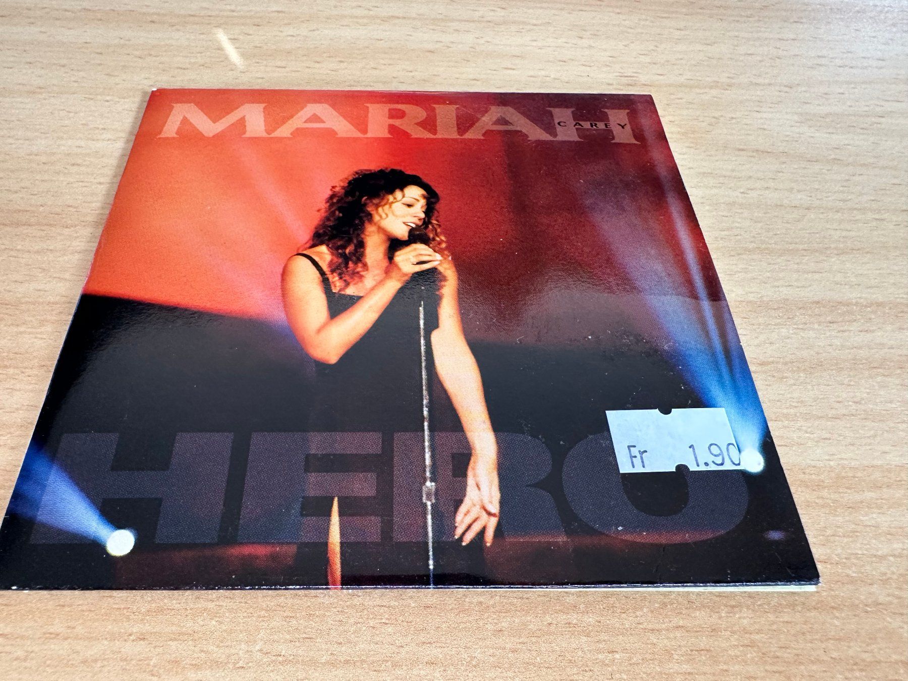 CD: Mariah Carey – Hero - Single CD – Usato da Rikon im Tösstal venduto da Alpenmutz