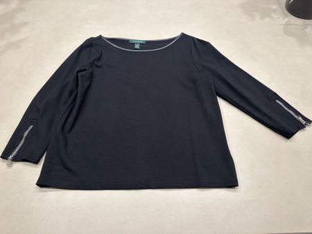 Elegante maglia nera Lauren Ralph Lauren S
