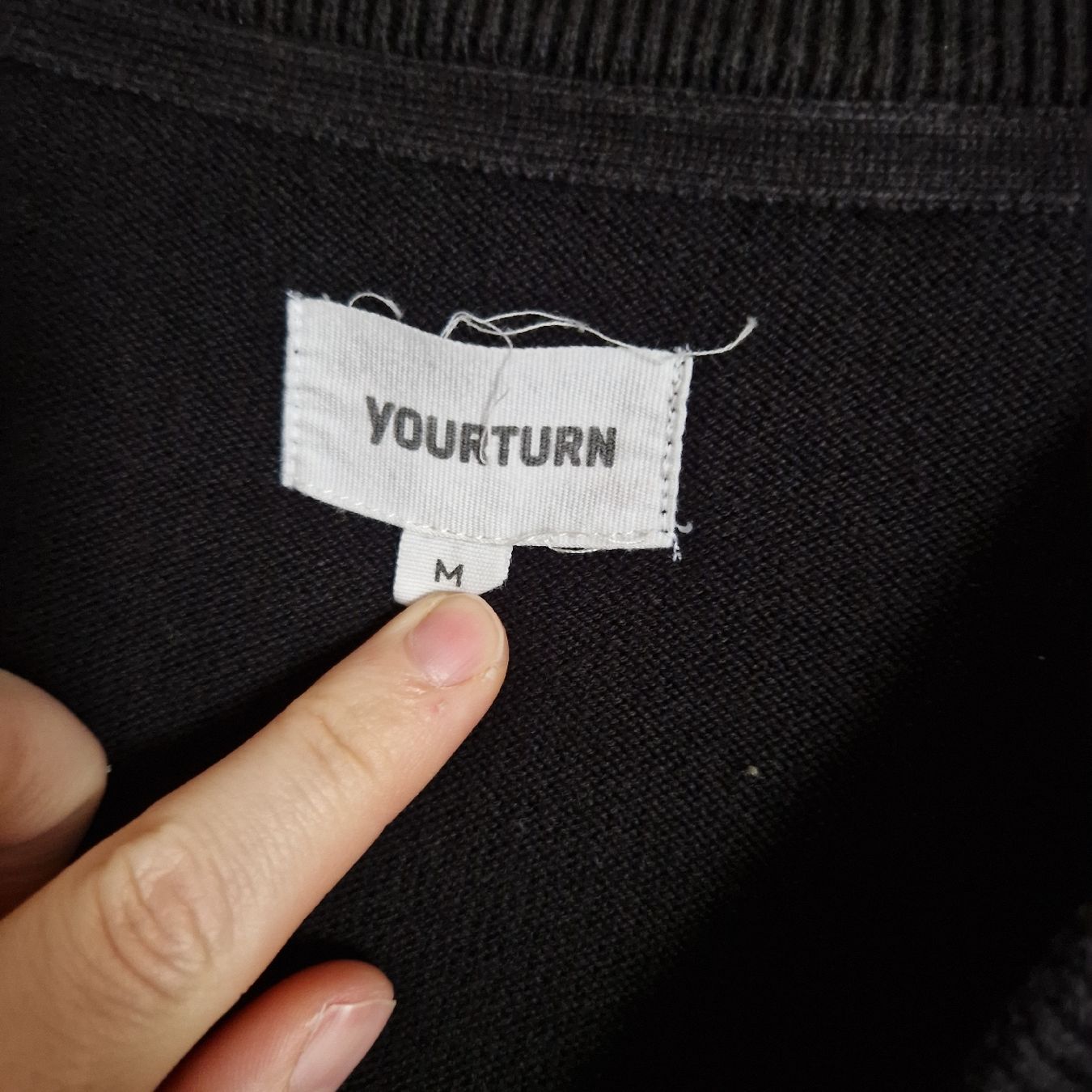 Giacche: Yourturn Cardigan, Grösse M, schwarz – Usato da Nendeln venduto da Zopfie_ 1