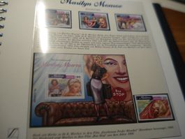 Malediven Block Marylin Monroe/90. Geburtstag ** 2016