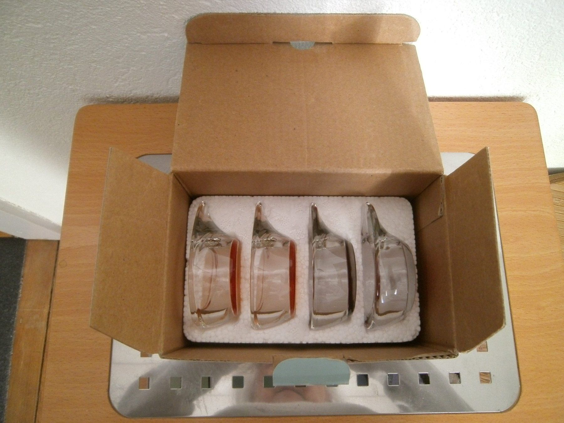 Partylite Kerzenständer: 4 porte-bougies de Partylite – Gebraucht aus Moutier von Mouschka