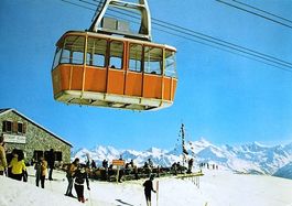 CRANS-NONTANA Téléférique de Bella-Lui