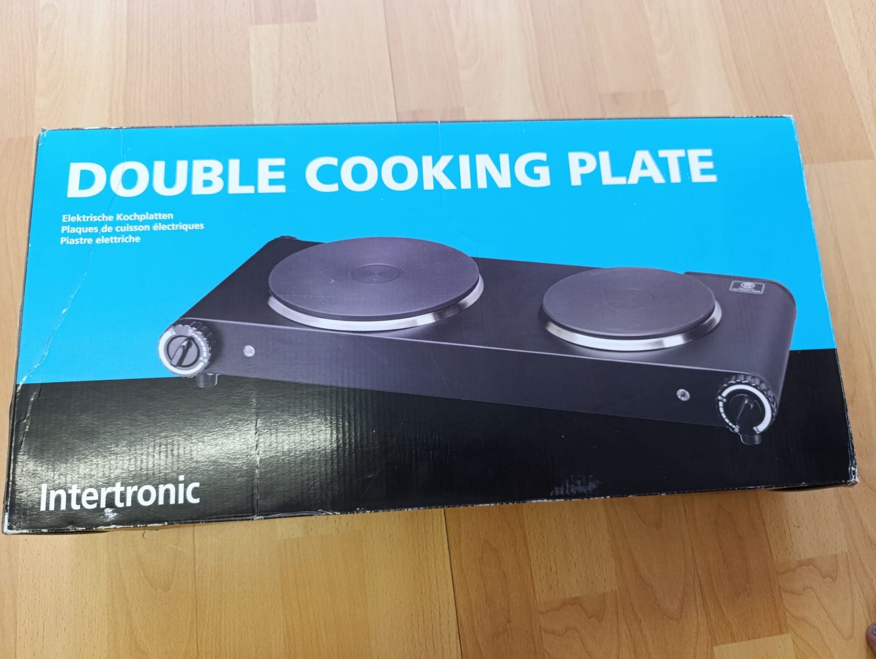 Servierplatten: Intertronic elektrische Kochplatte – Neu und originalverpackt aus Wohlen von saro08 1