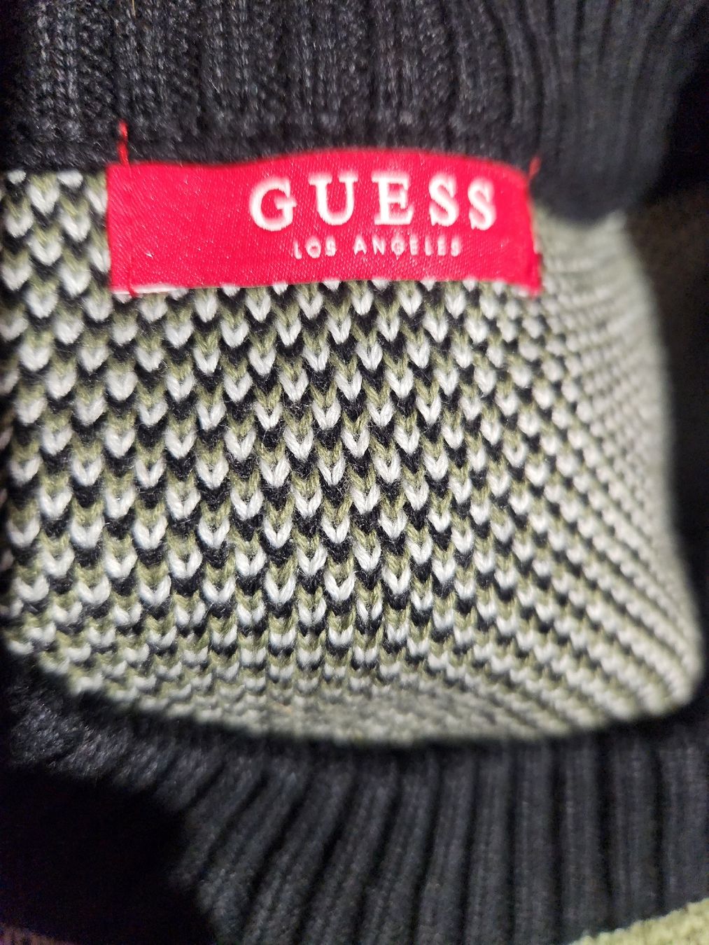 Guess Maglioni & Felpe: Pull Guess rayé vert noir blanc taille XS /S – Usato da Niedergösgen venduto da Eva2410 6