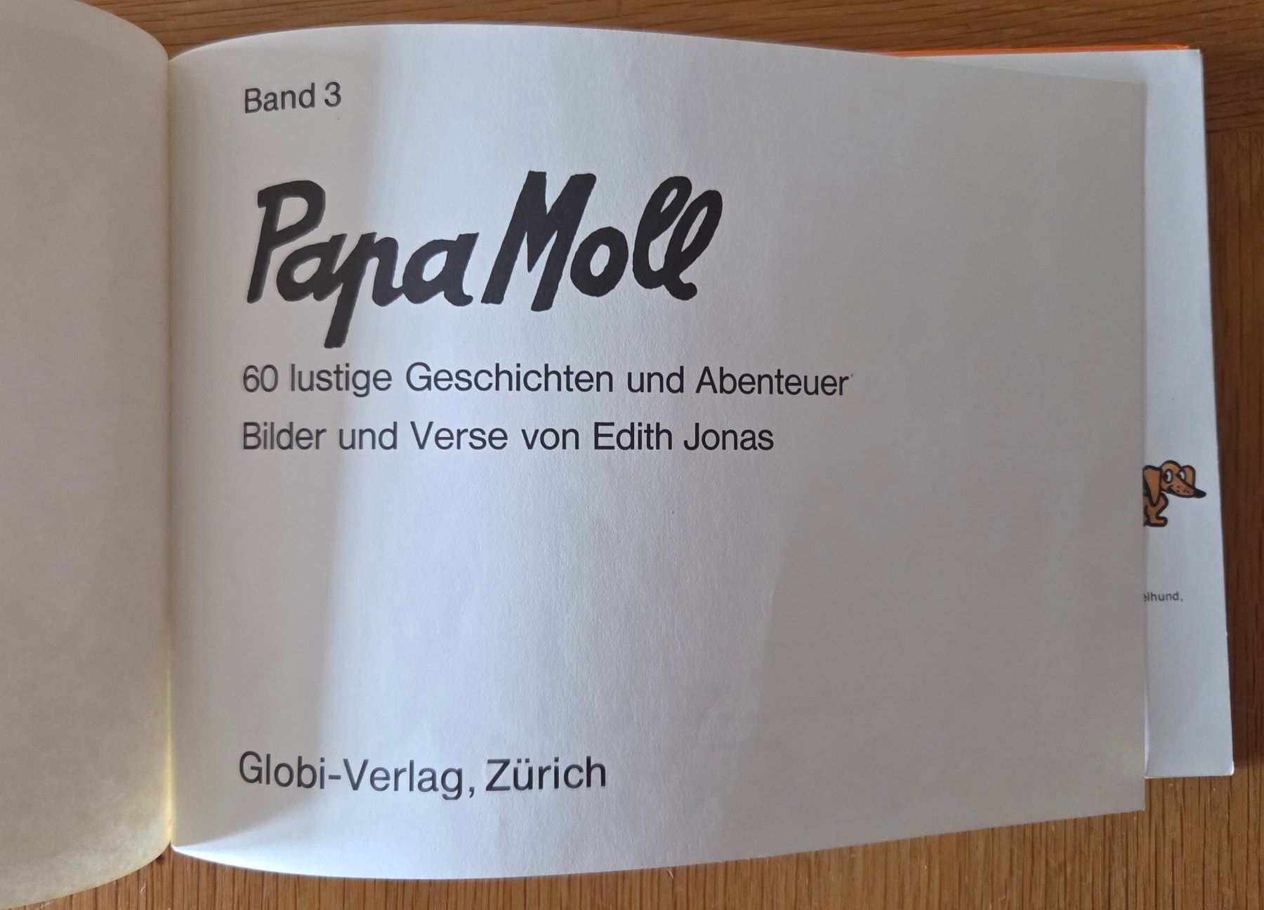 Comics: Papa Moll Band 3 – Gebraucht aus Gossau SG von tenerife11 1