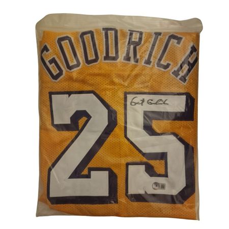 Gail Goodrich Signed Los Angeles Lakers Autograph Jersey