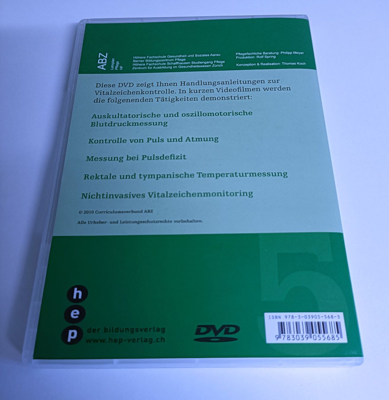 Tutti i DVDs: Vitalzeichen | DVD – Usato da Köniz venduto da Movieportal007 1